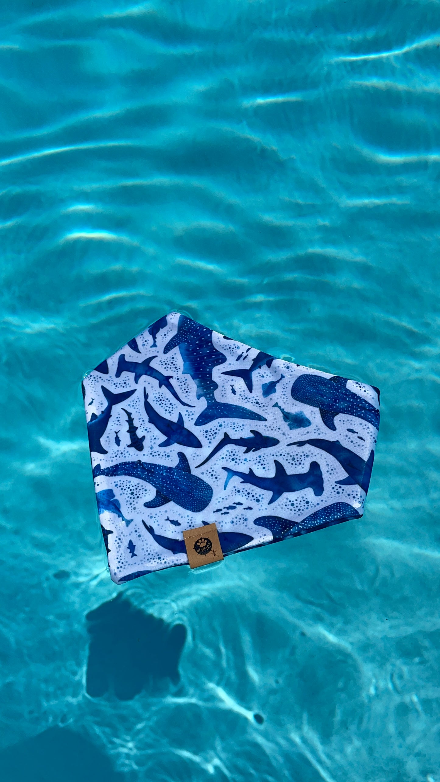 Whale Shark Reversible Adventure Bandana