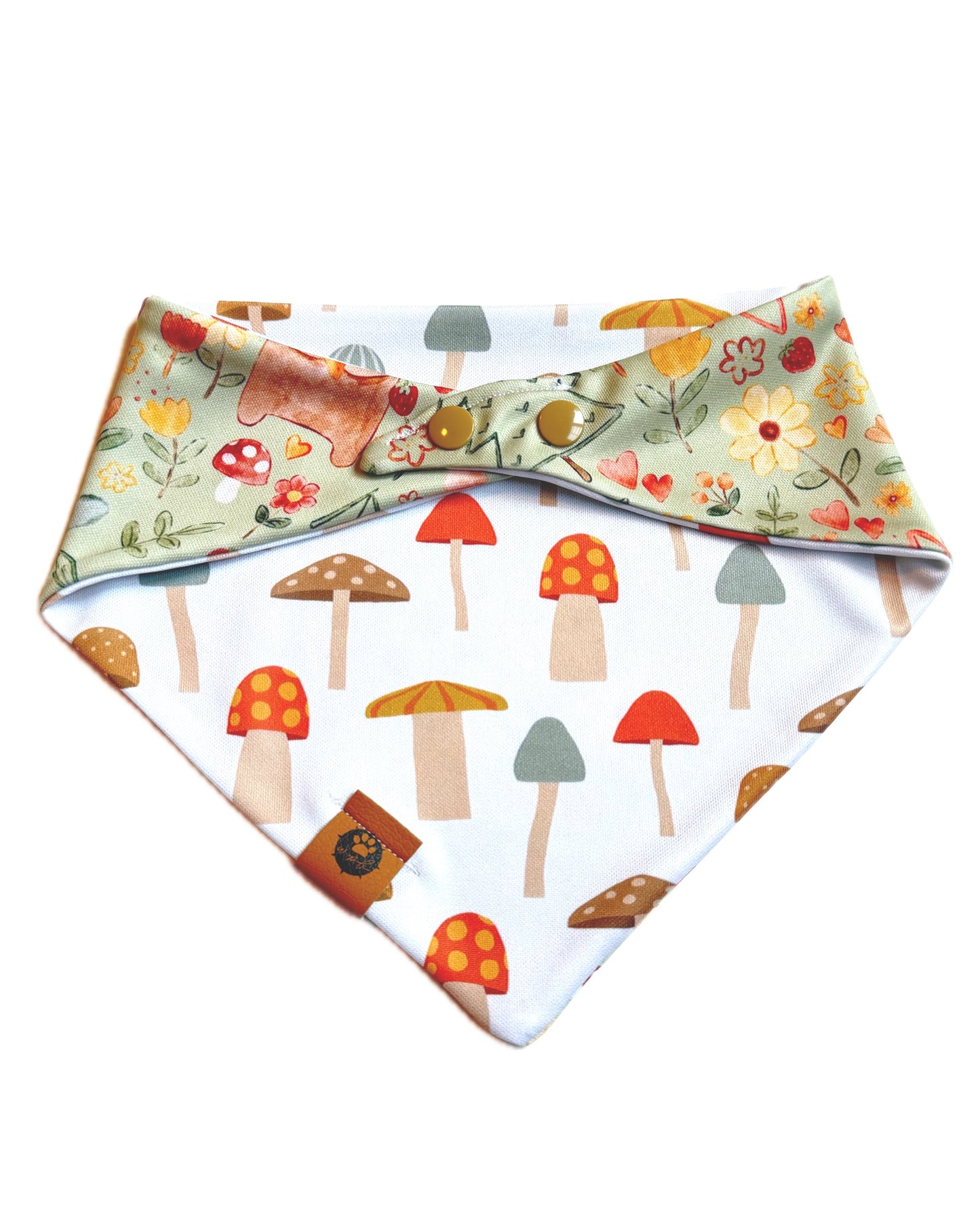 Berenshroom Bears Reversible Wander Proof Bandana