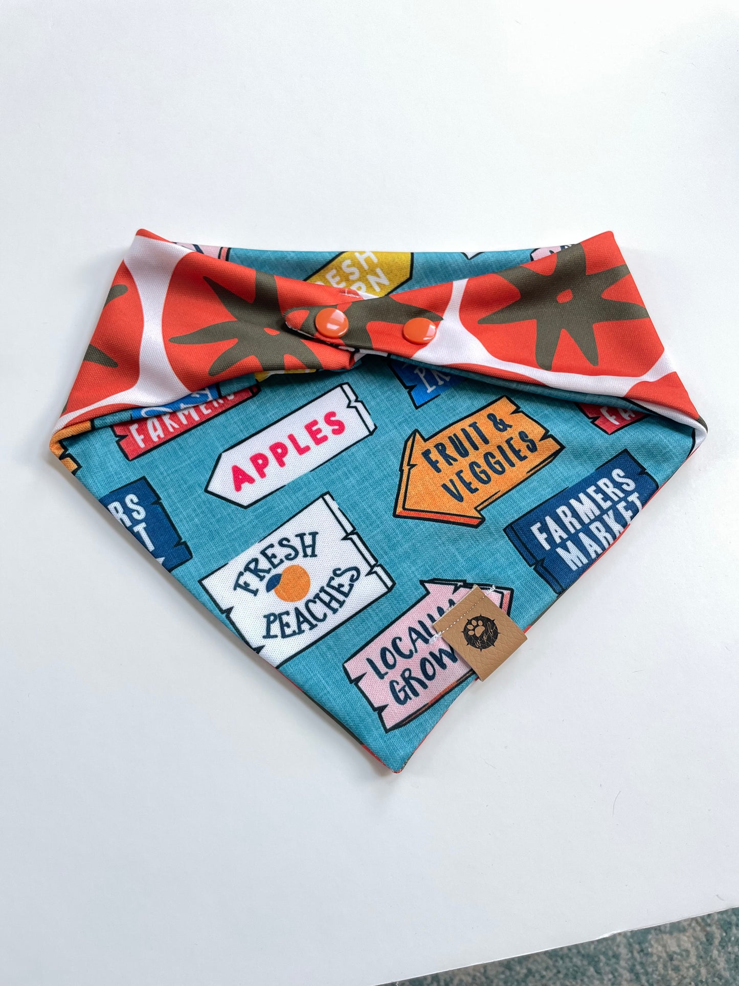 Farmers Market Reversible Adventure Bandana