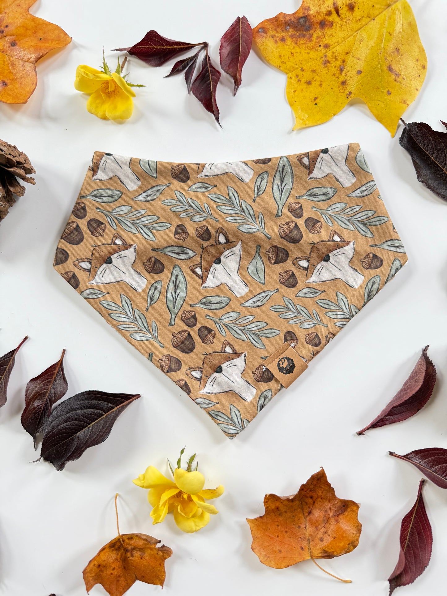 Foxy Friends Reversible Adventure Proof Bandana