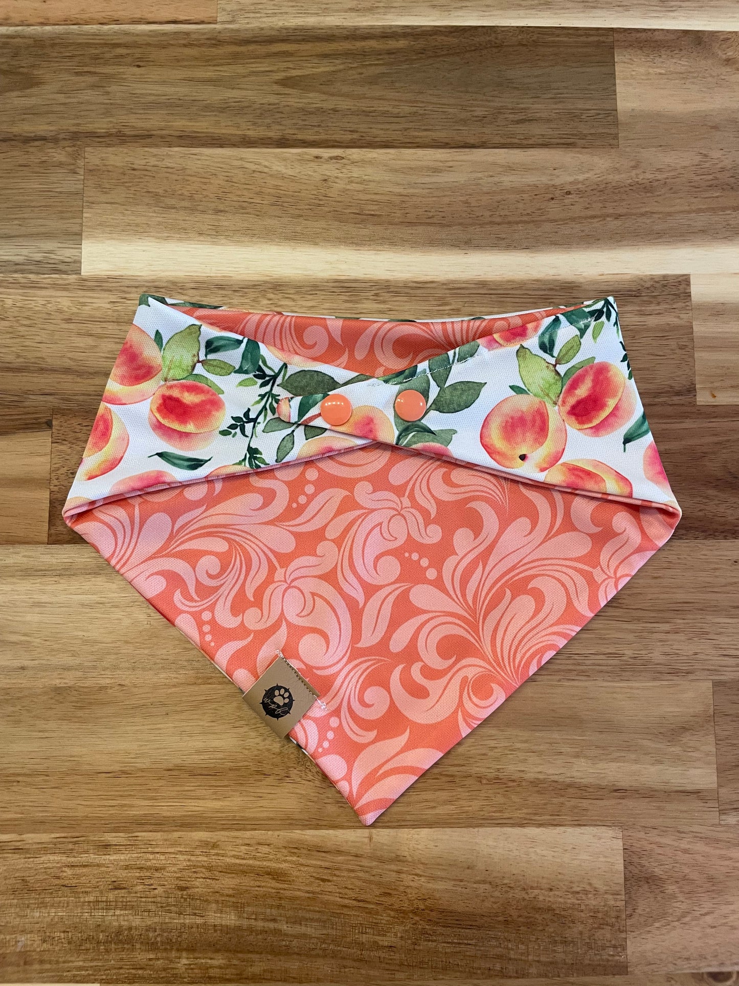 Just Peachy Reversible Adventure Bandana