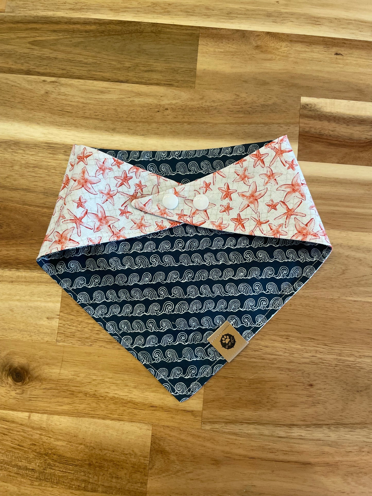 Ocean Stars Reversible Bandana