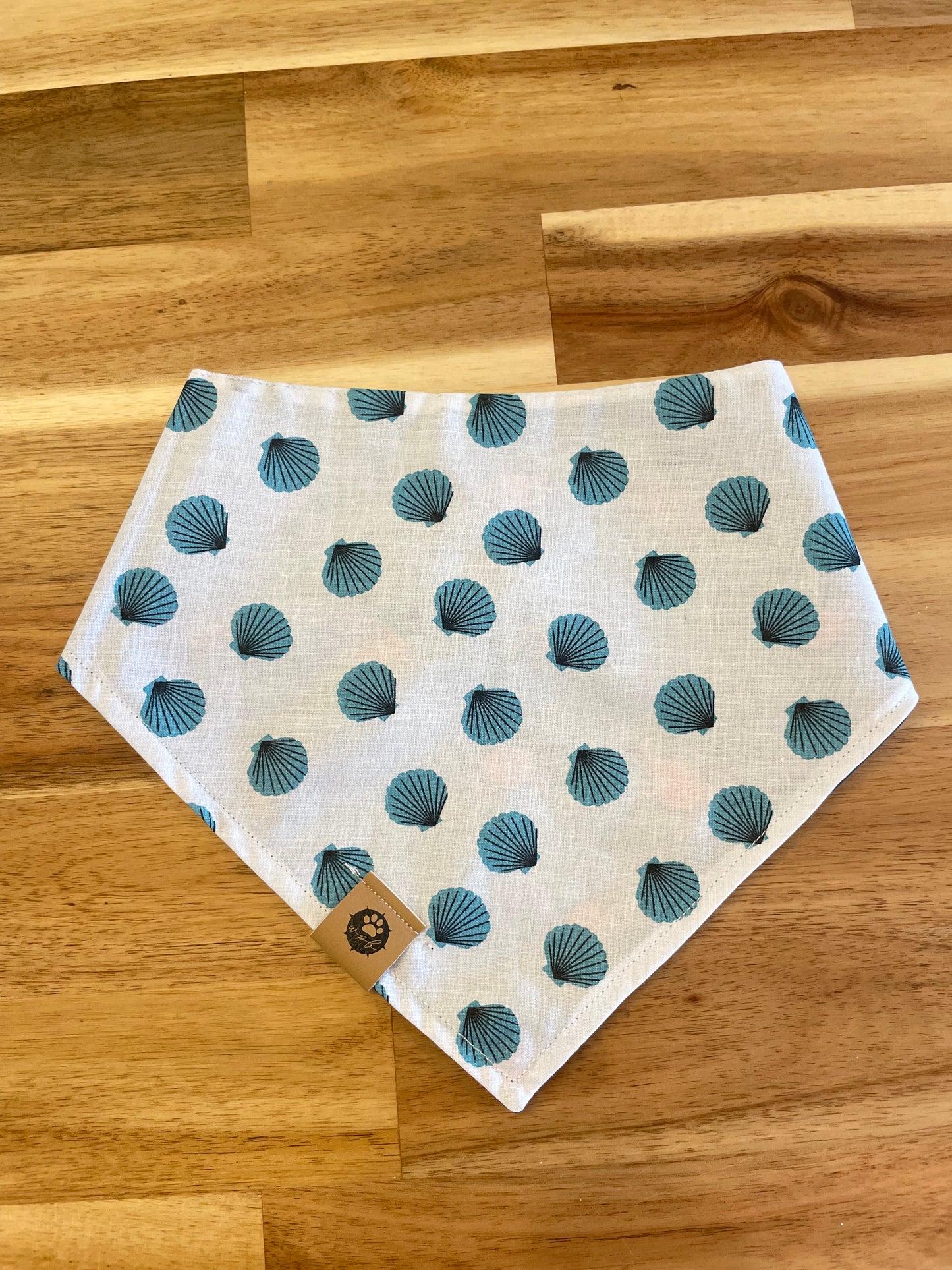 Crabs and Shells Reversible Bandana