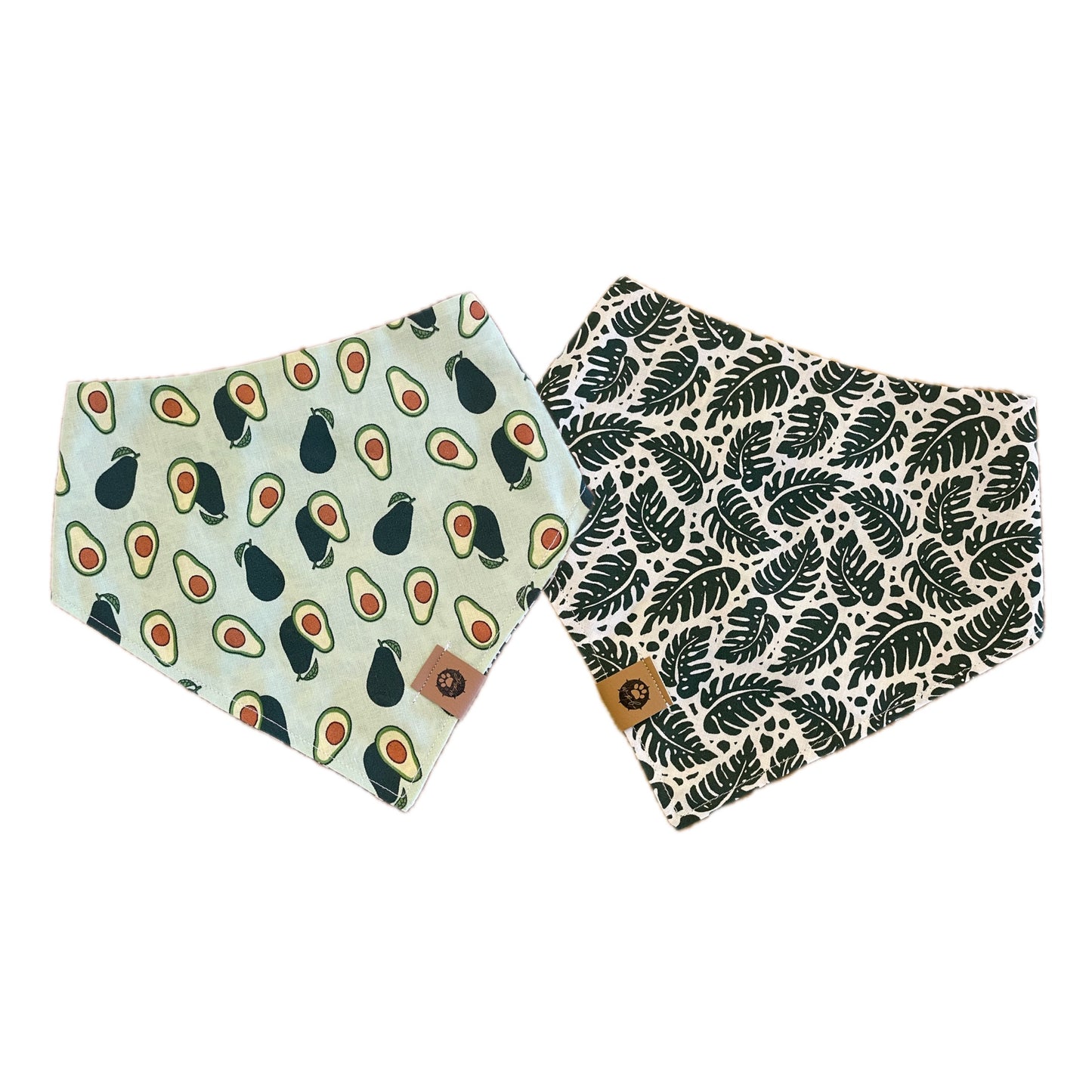 Tropical Avocado Reversible Bandana