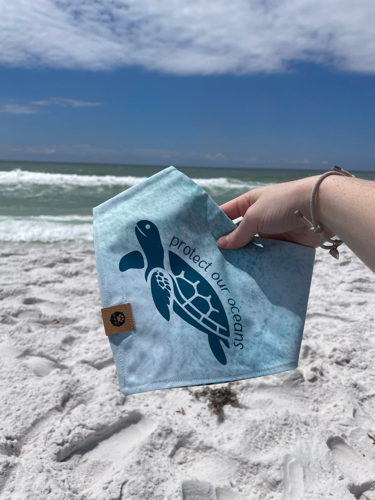 Protect Our Oceans Reversible Bandana