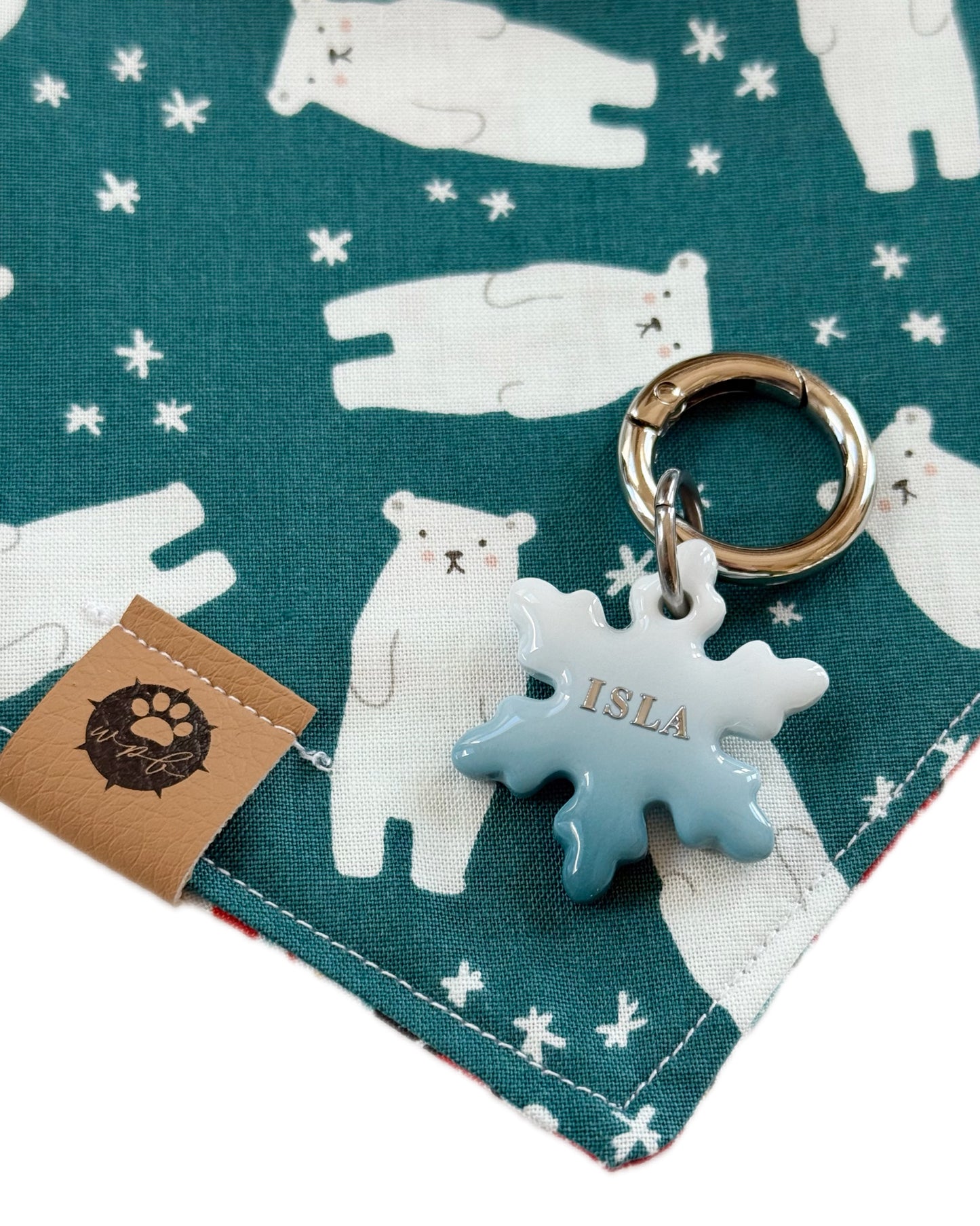 Penguin and Polar Bear Reversible Bandana