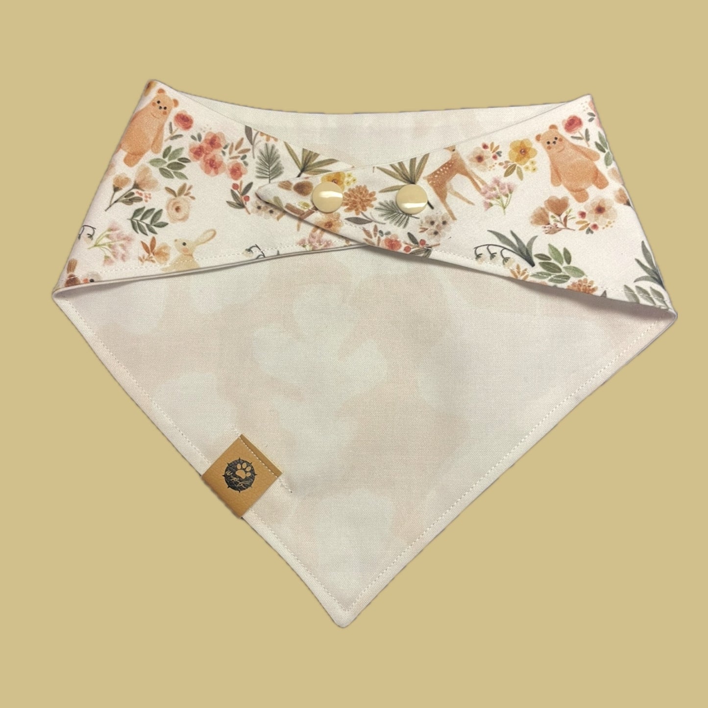 Velvet Timber Reversible Bandana