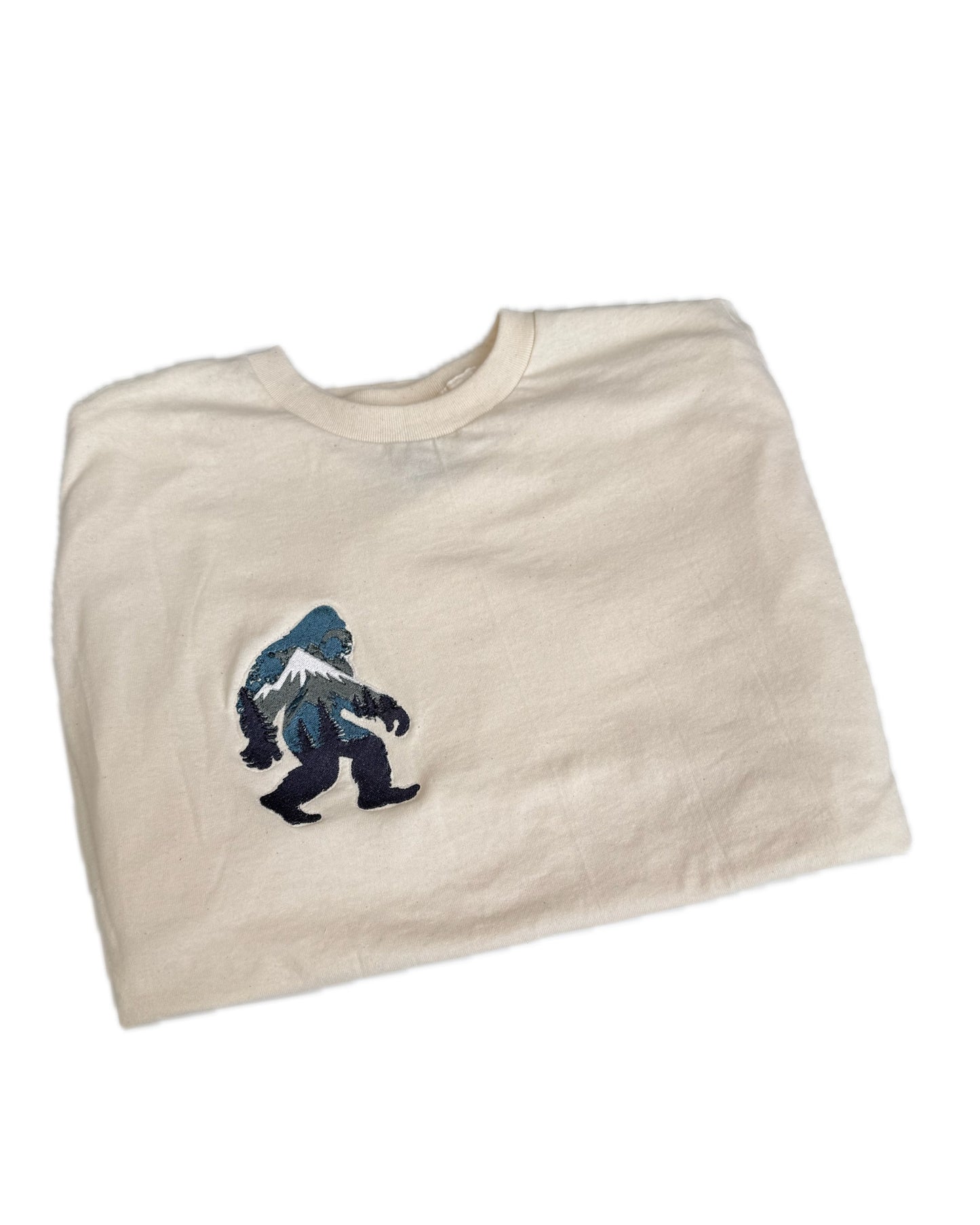 Bigfoot Embroidered T-Shirt or Crewneck