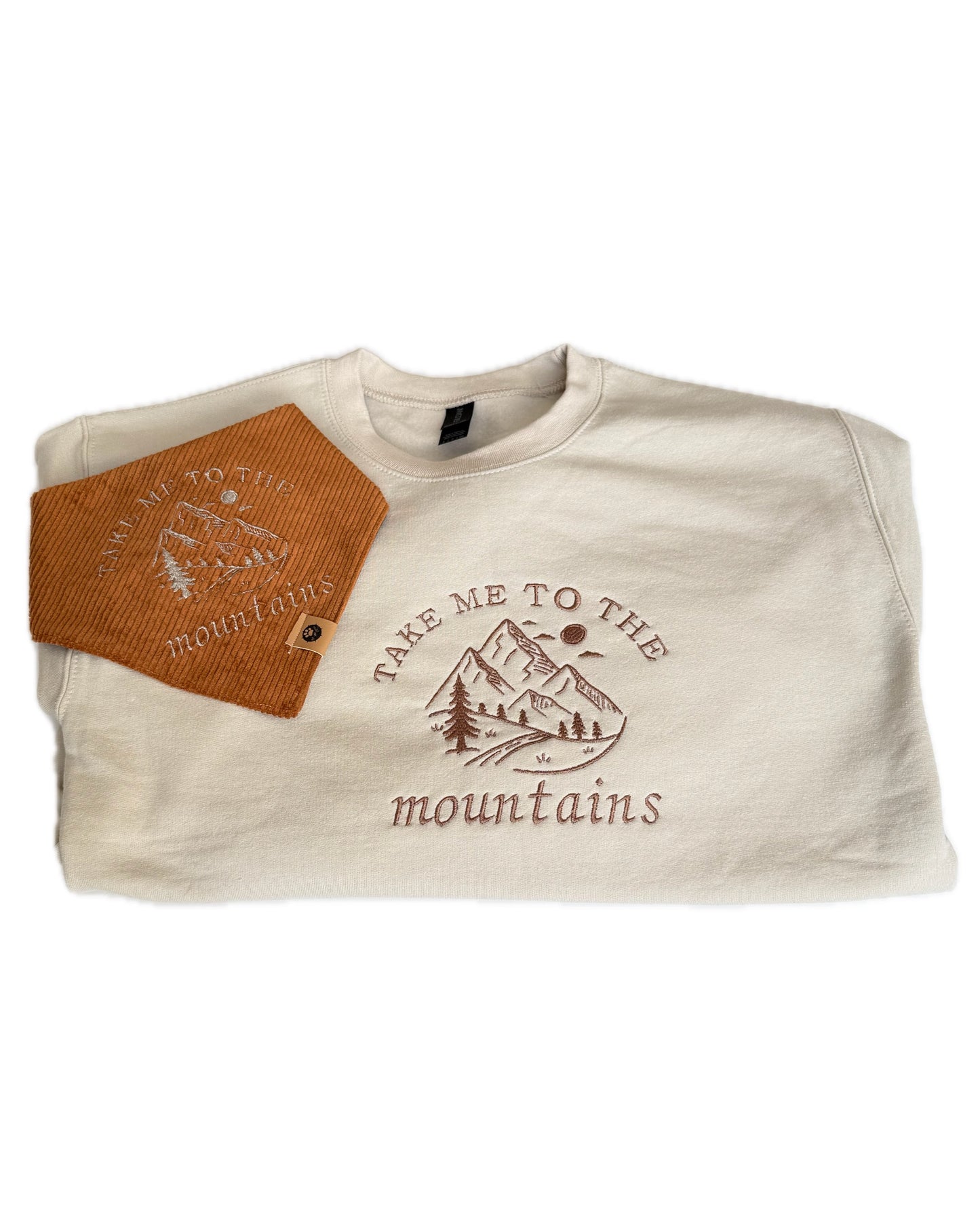 Completely Custom Embroidered Bandana + Shirt Set