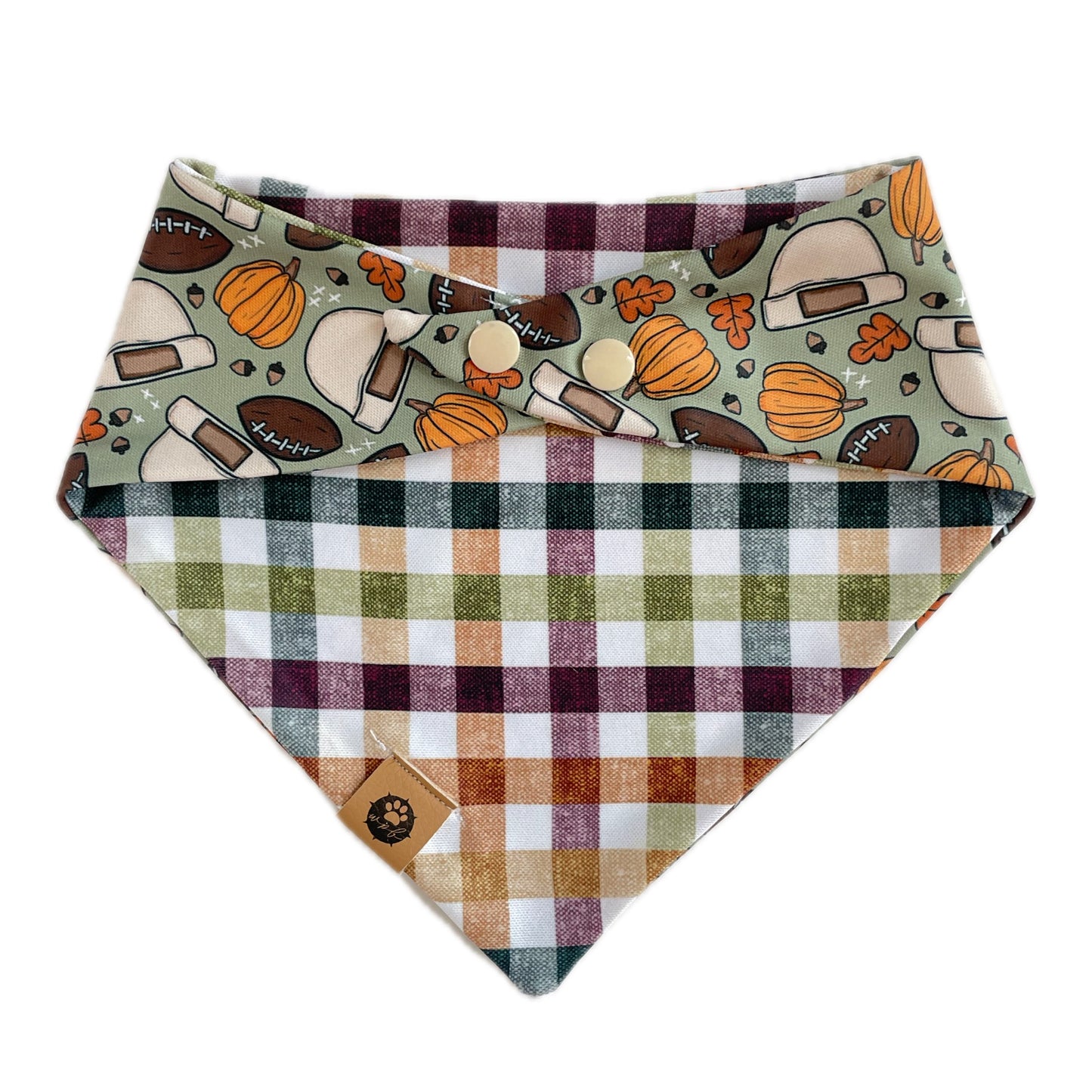 Fall Football Reversible Adventure Bandana