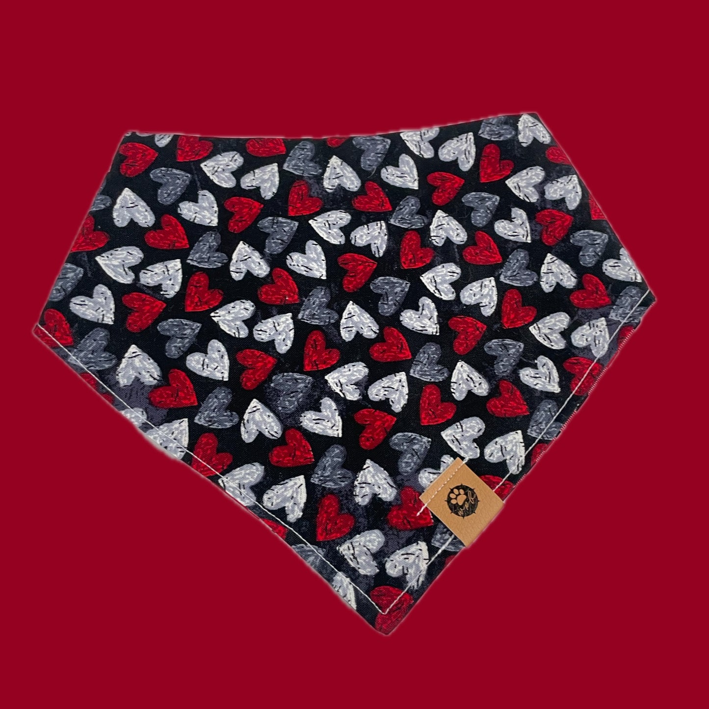 Pawfect Hearts Bandana