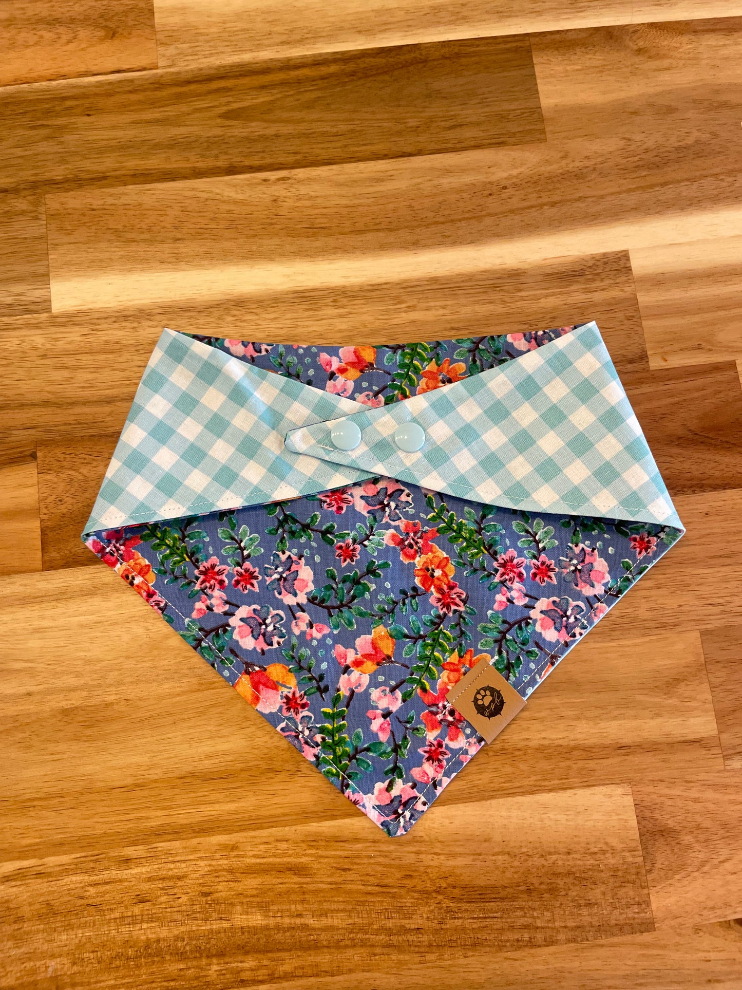 Summer Flowers Reversible Bandana