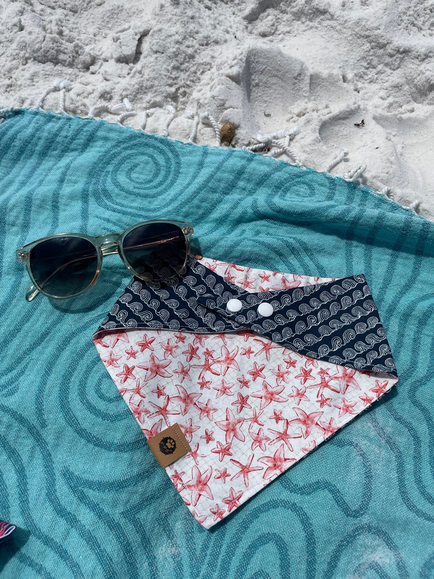 Ocean Stars Reversible Bandana