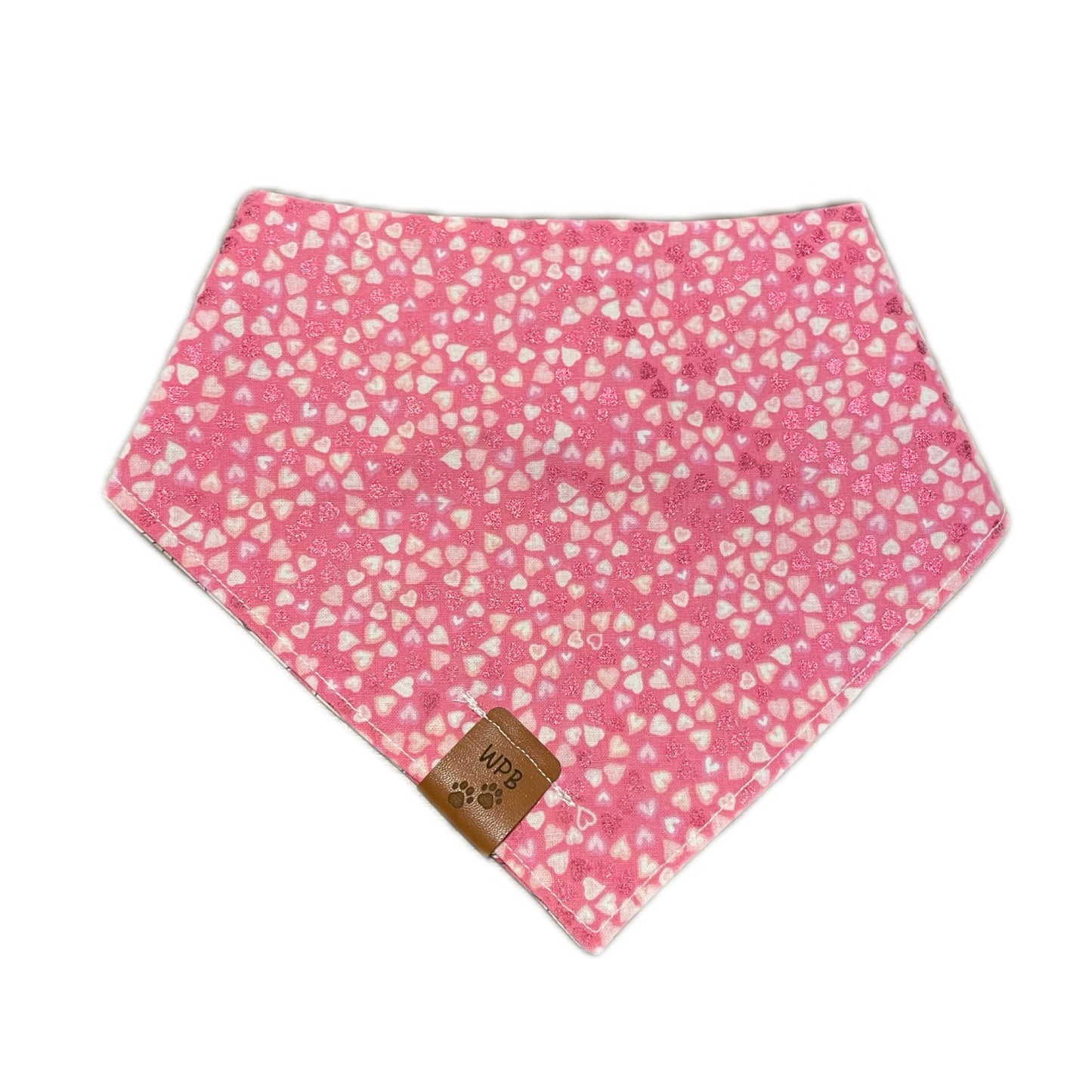 Romance Reversible Snap On Pet Bandana
