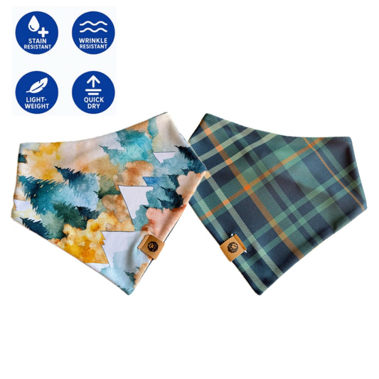 Fall Peaks Reversible Adventure Proof Bandana