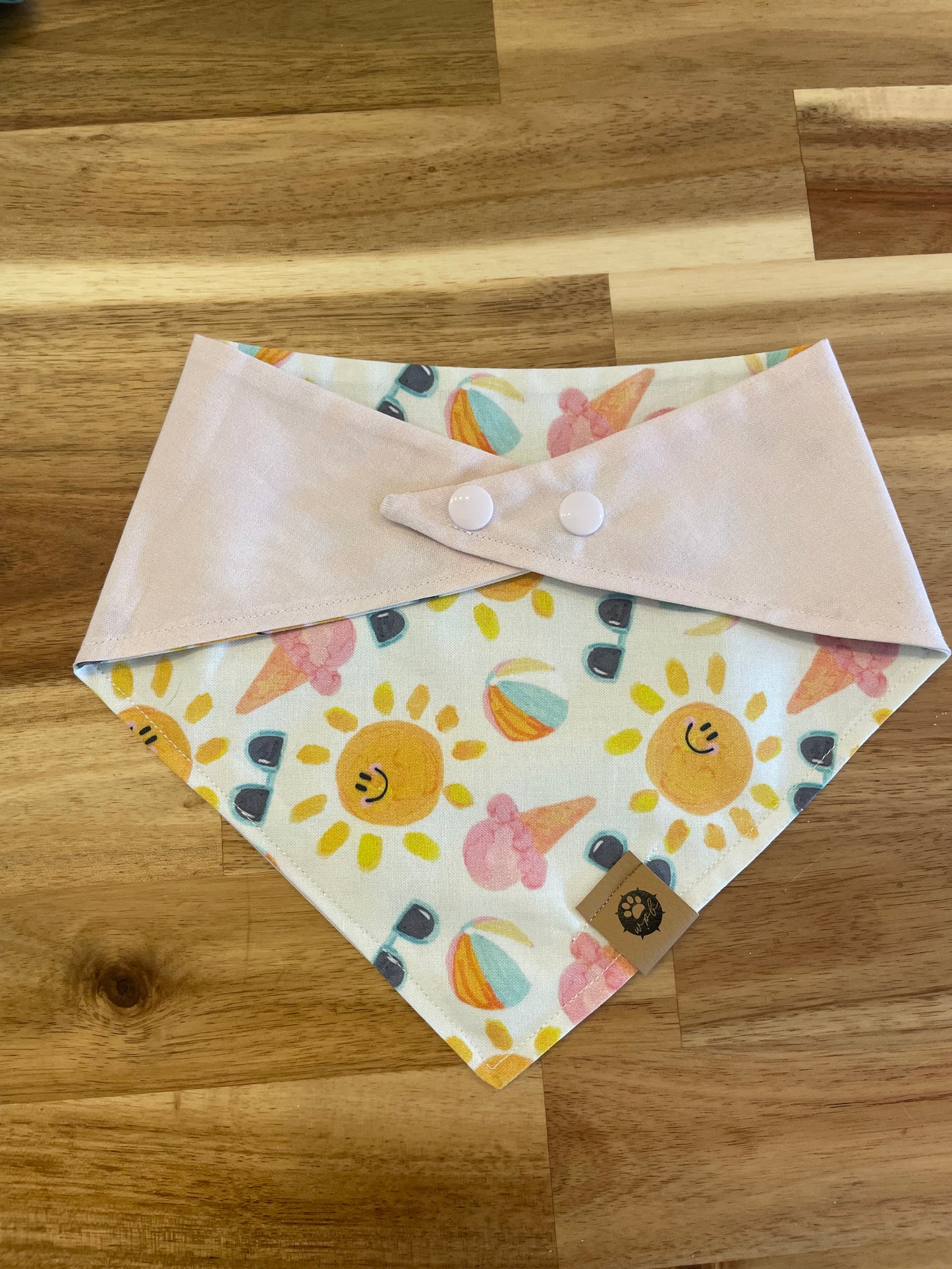 Girls Just Wanna Have Sun Reversible Bandana