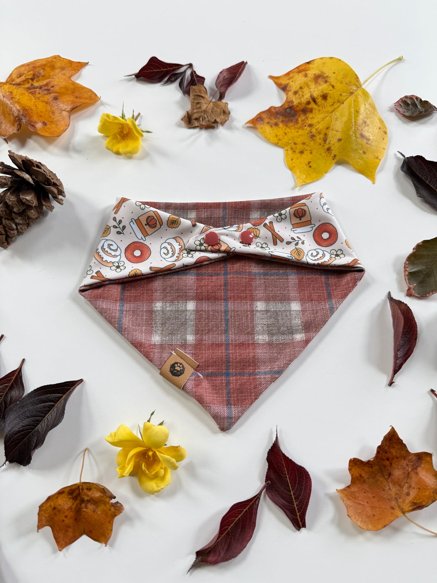 Cinnamon Spice Reversible Adventure Proof Bandana