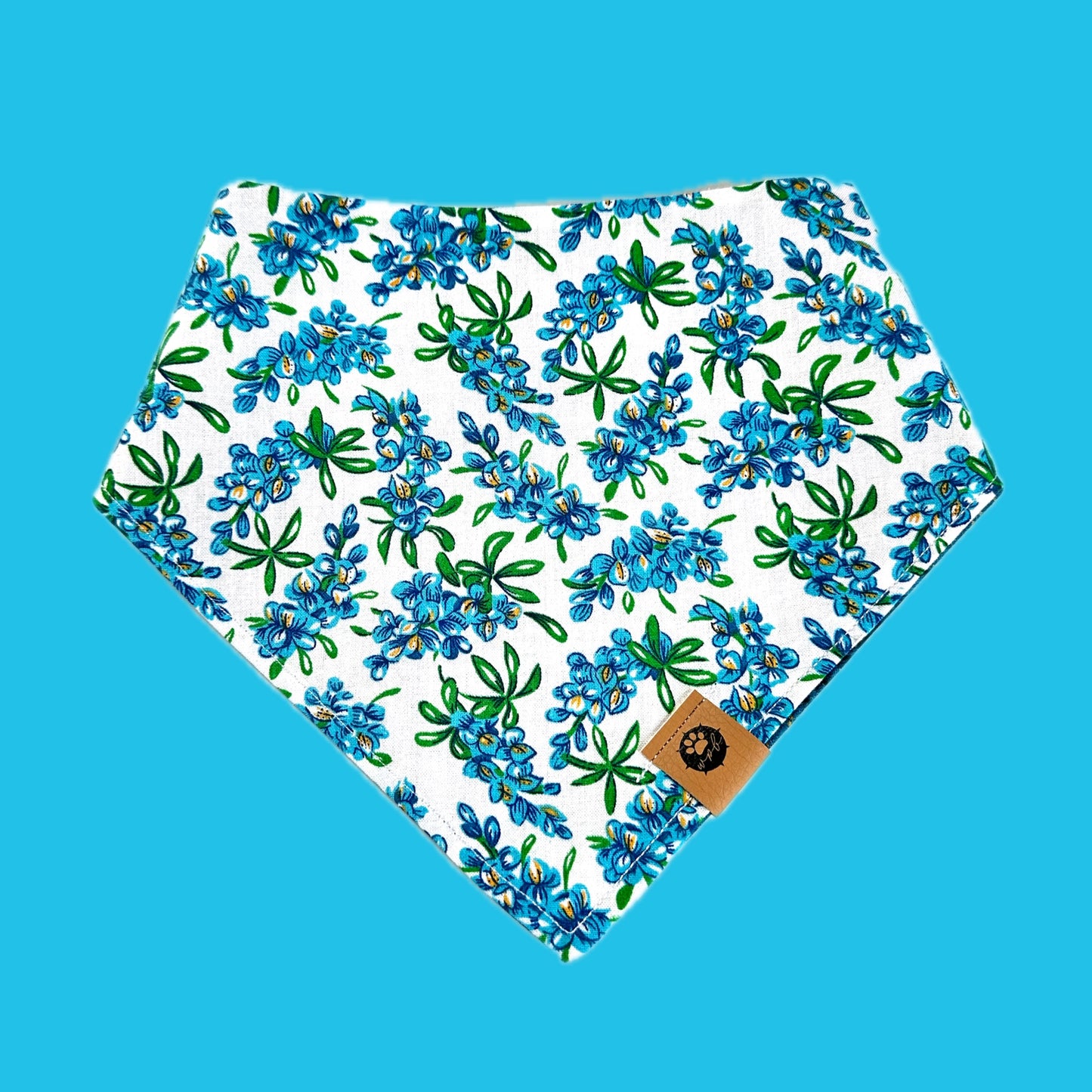 Blue Bonnets Reversible Bandana