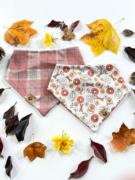 Cinnamon Spice Reversible Adventure Proof Bandana