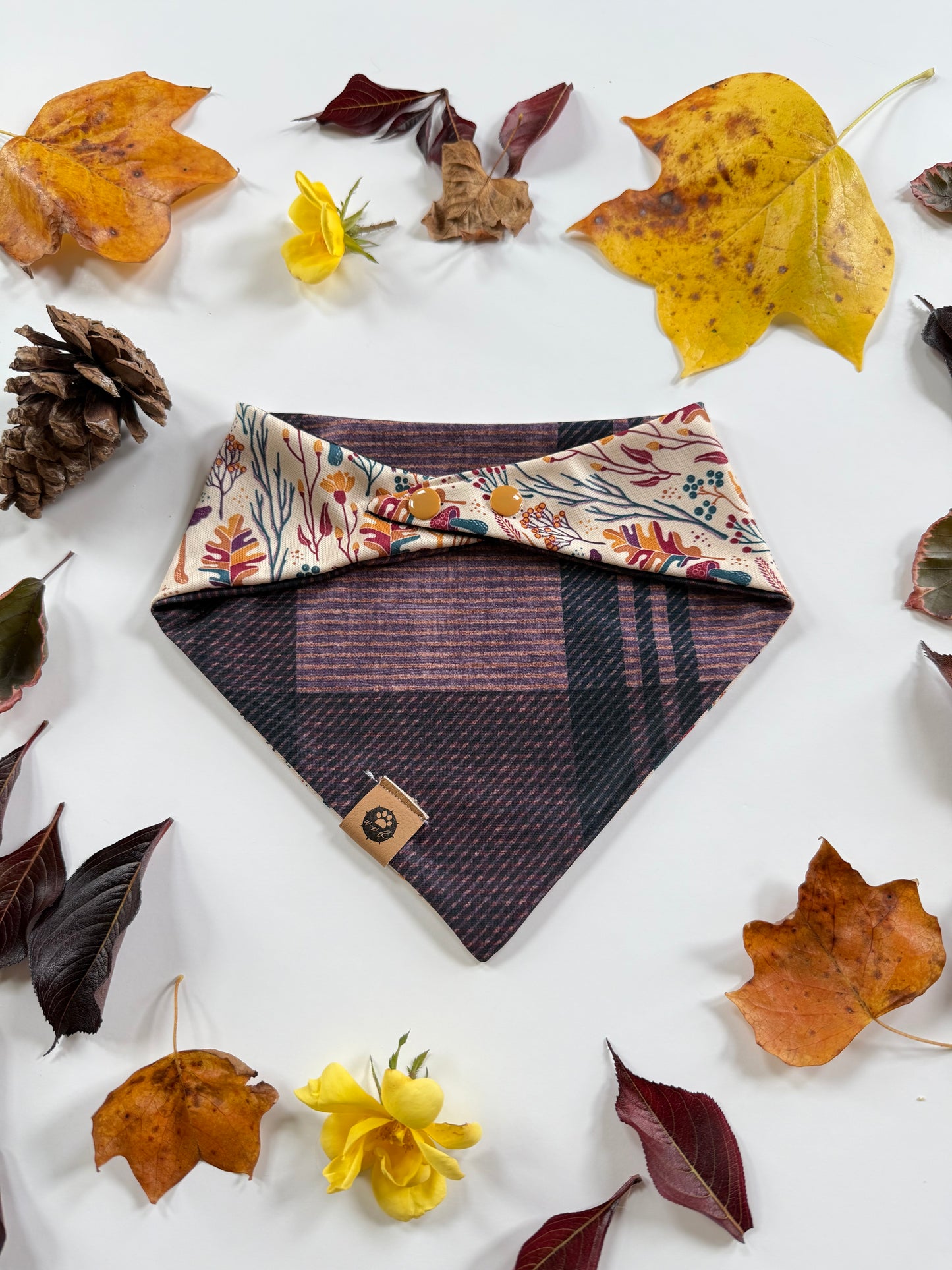 Fall Foilage Reversible Adventure Proof Bandana
