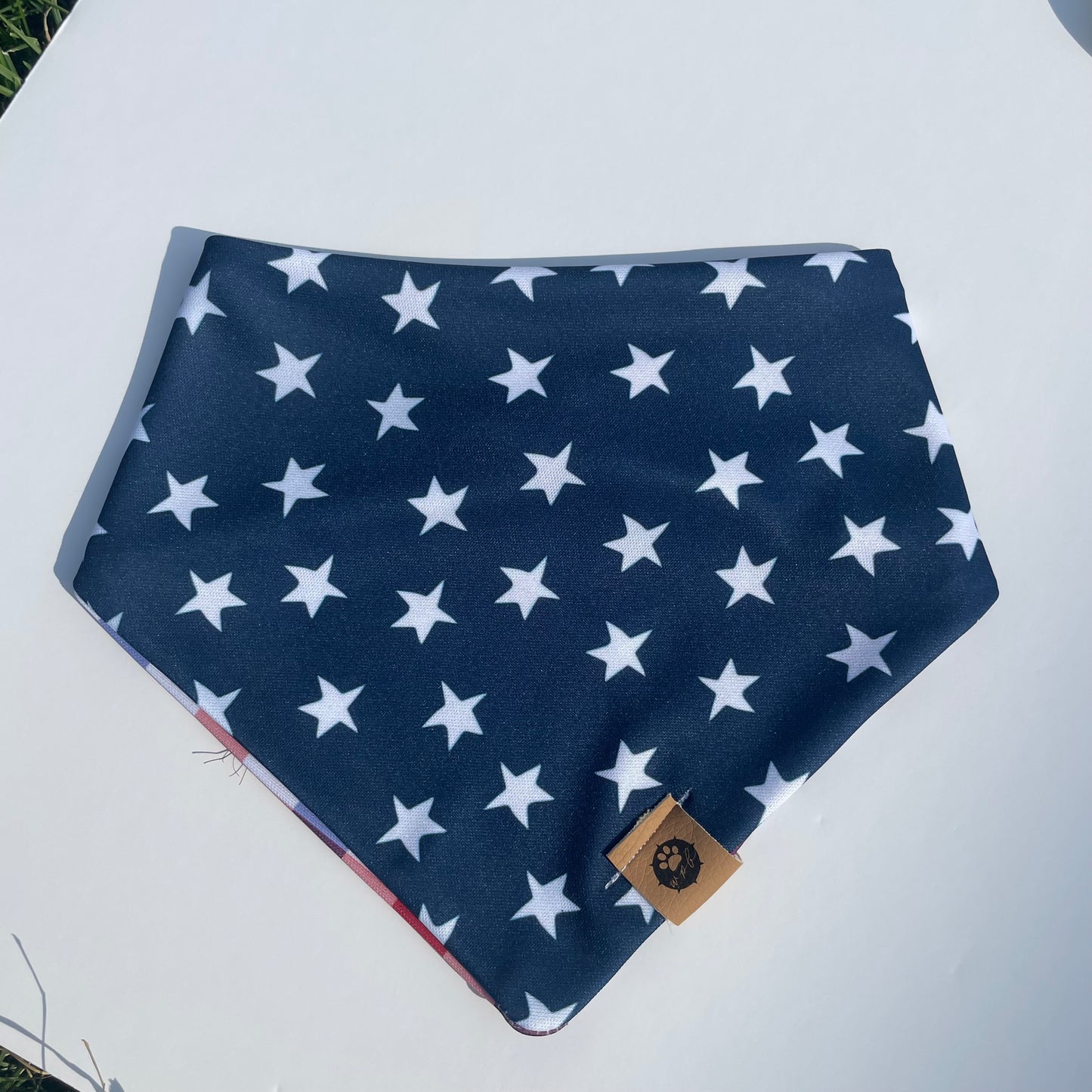 Patriotic Plaid Reversible Adventure Bandana