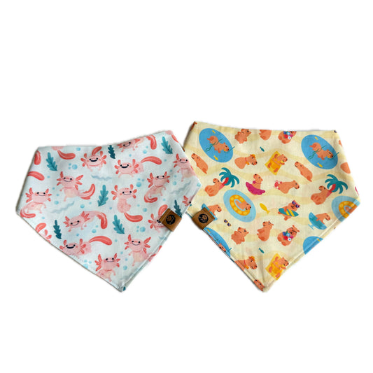 Capy’s and Axo’s Reversible Cotton Bandana