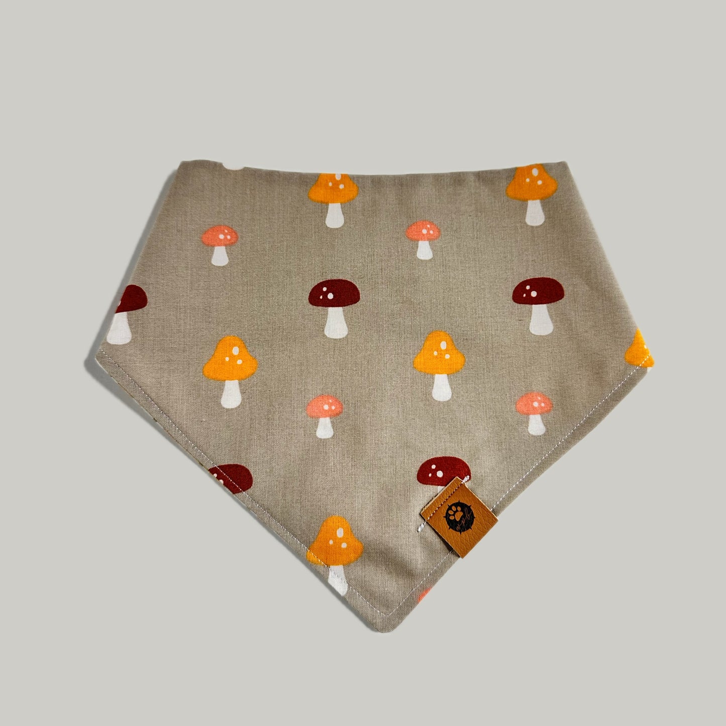 Little Mushrooms Reversible Bandana