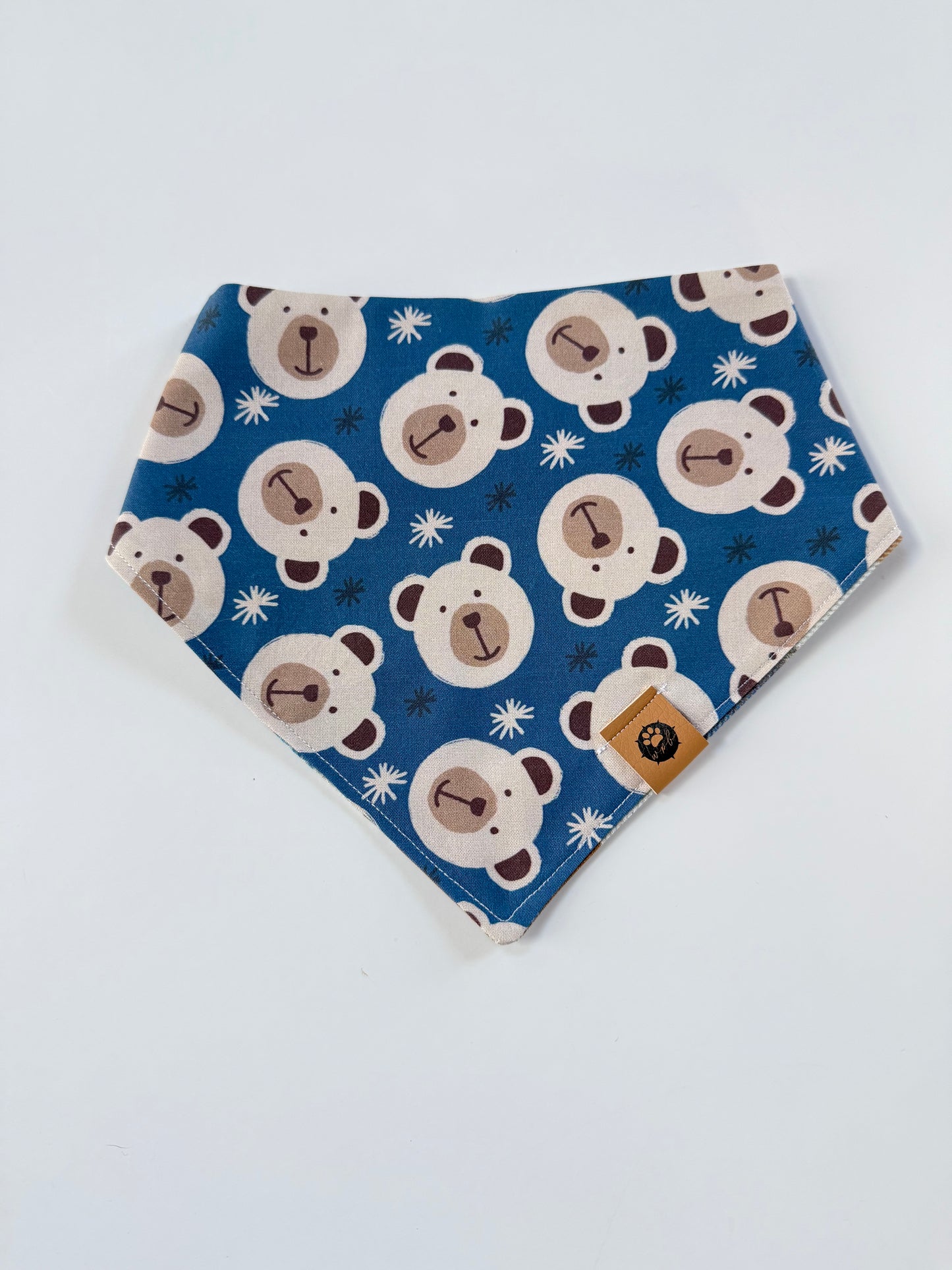 Beary Cozy Reversible Bandana