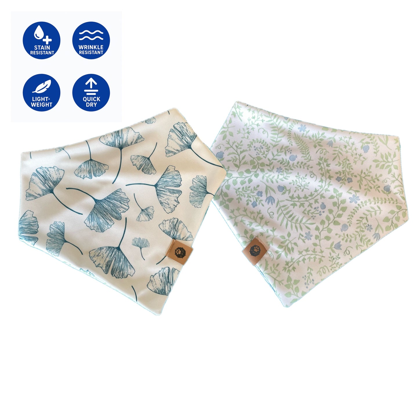 Gingko Bloom Reversible Adventure Bandana