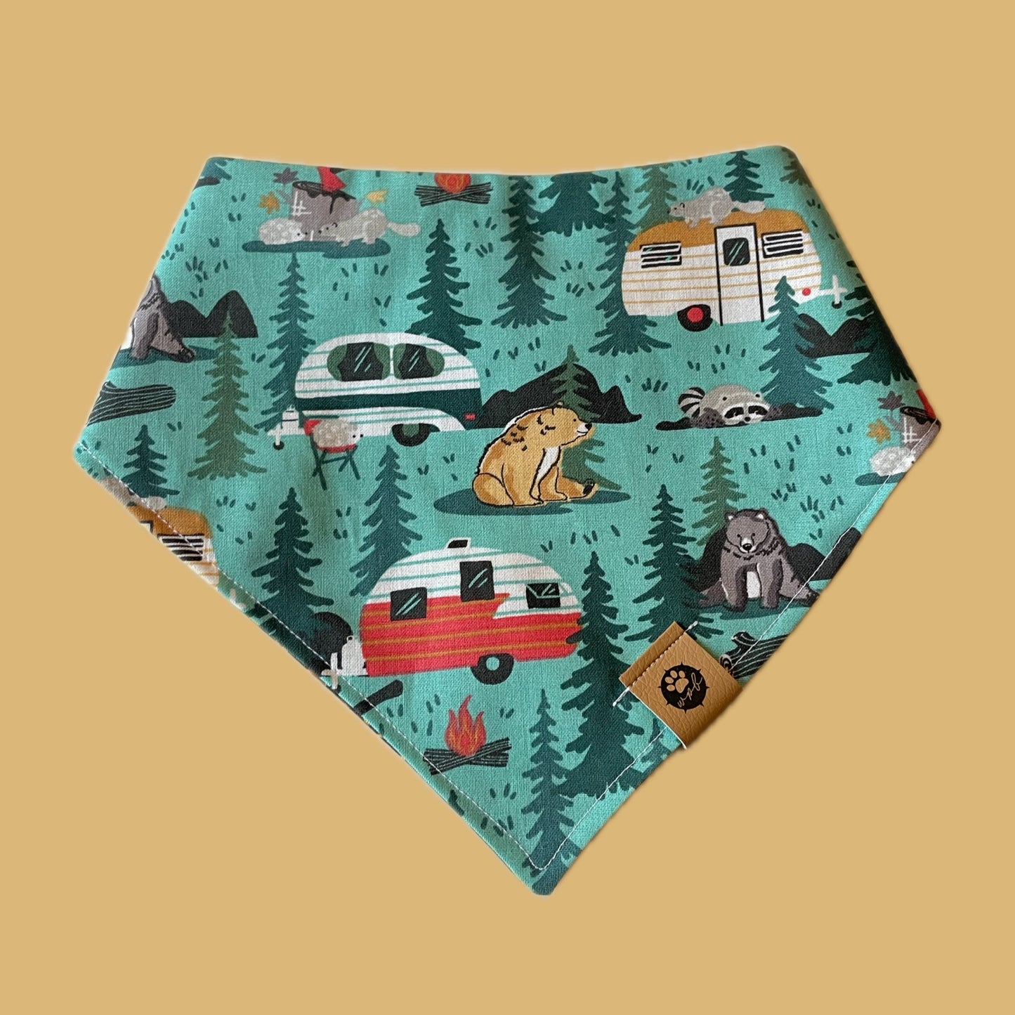 Campfire Tails Reversible Bandana