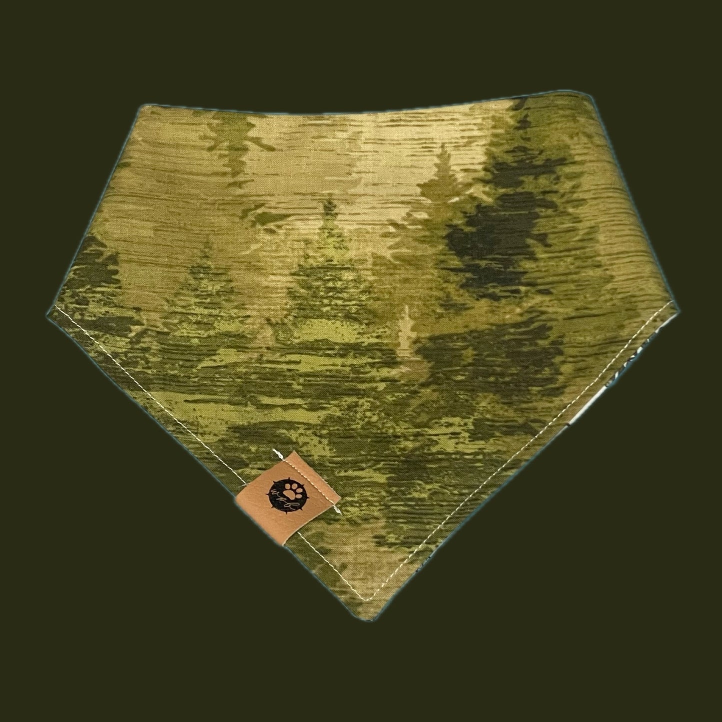 Forest Floor Reversible Bandana
