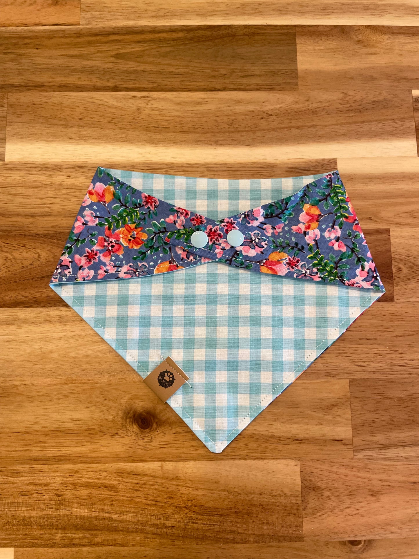 Summer Flowers Reversible Bandana