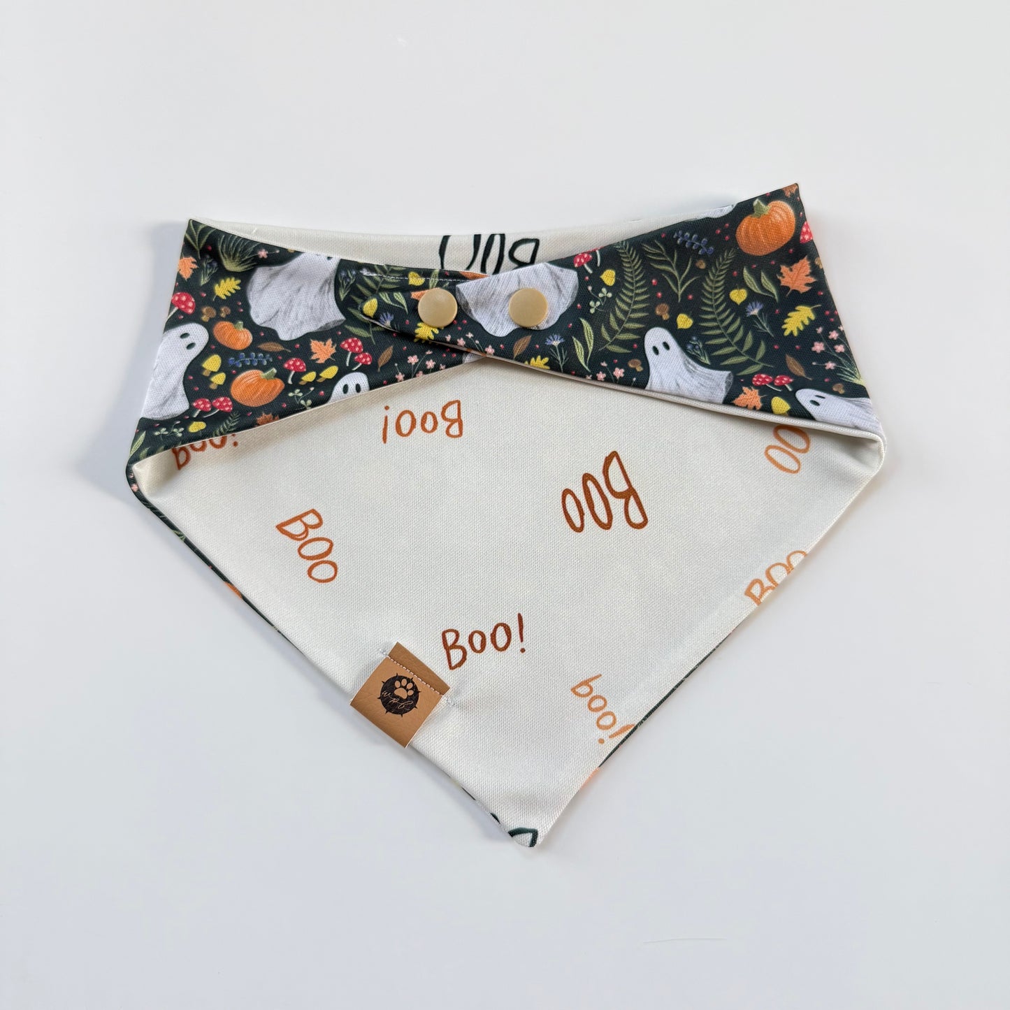 Cute Boo Reversible Adventure Proof Bandana