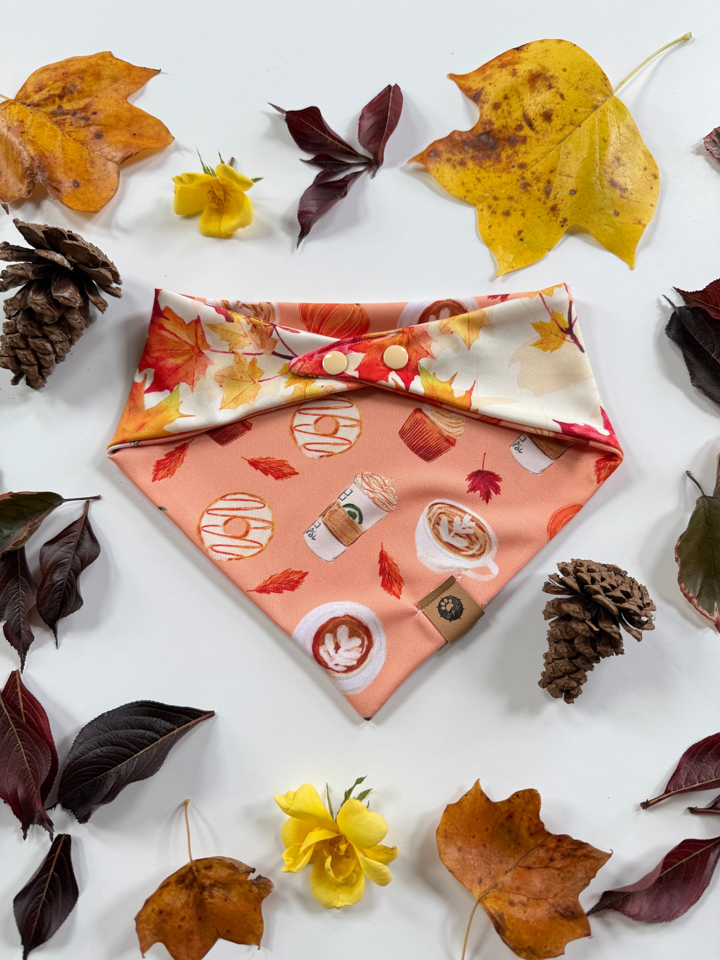 Fall Bites Reversible Adventure Proof Bandana