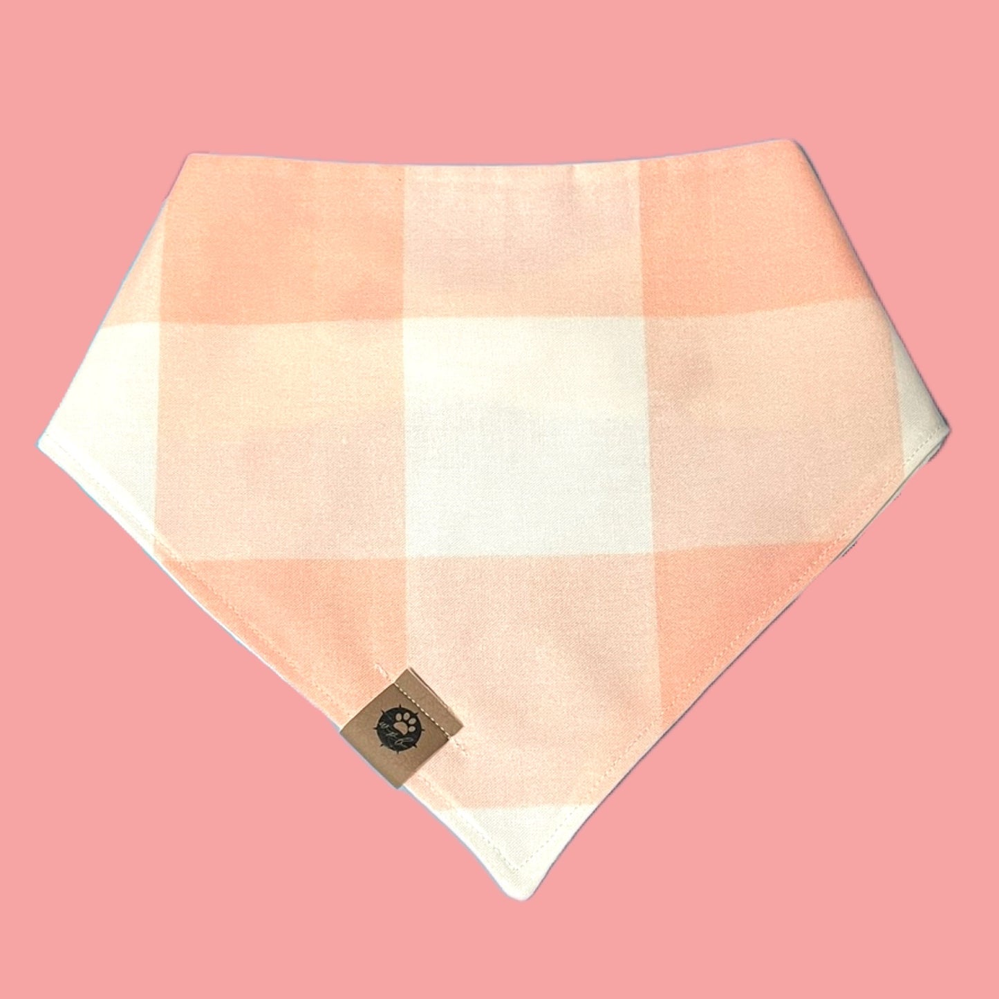 Peaches Reversible Delicate Bandana