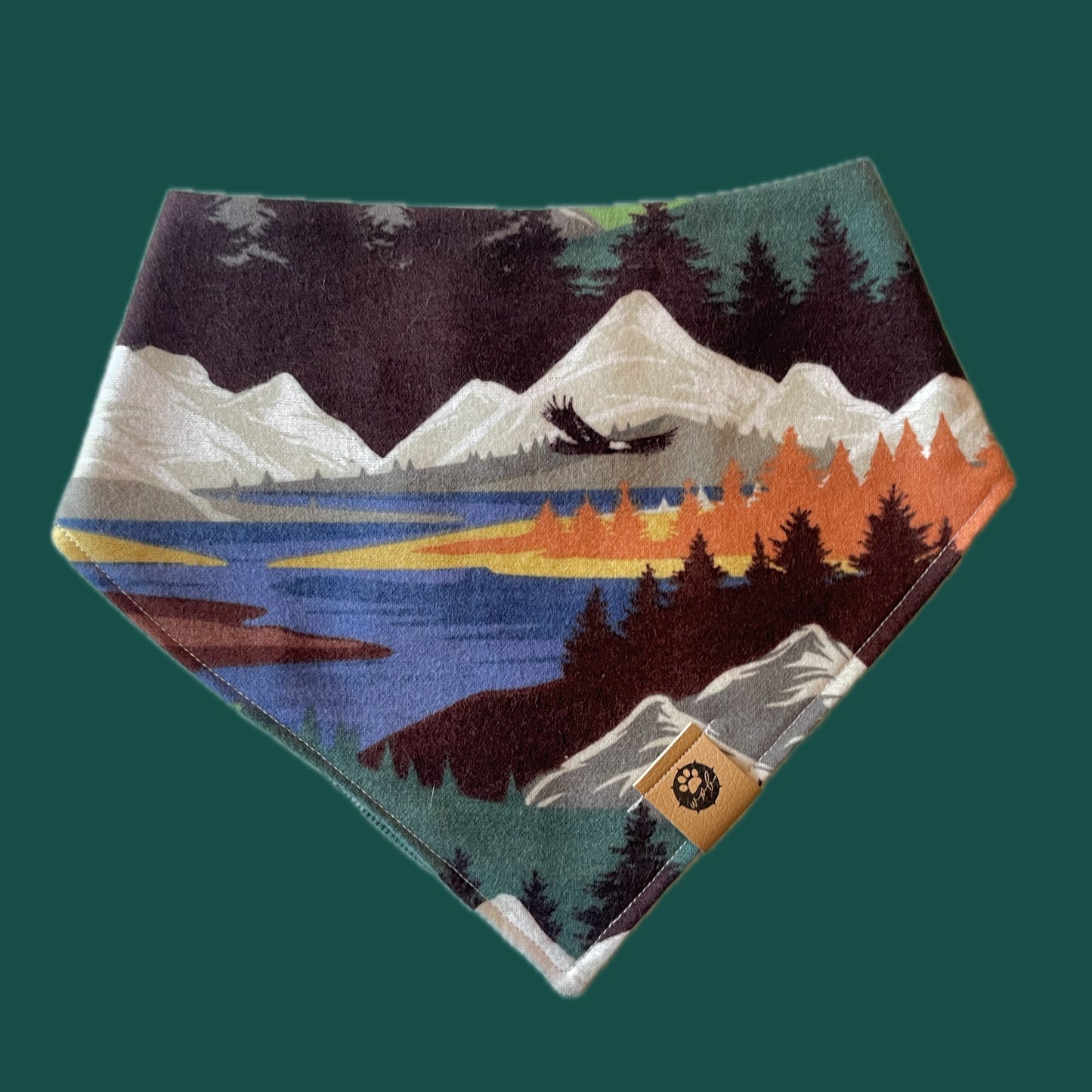 Alpine Spirit Flannel Reversible Bandana