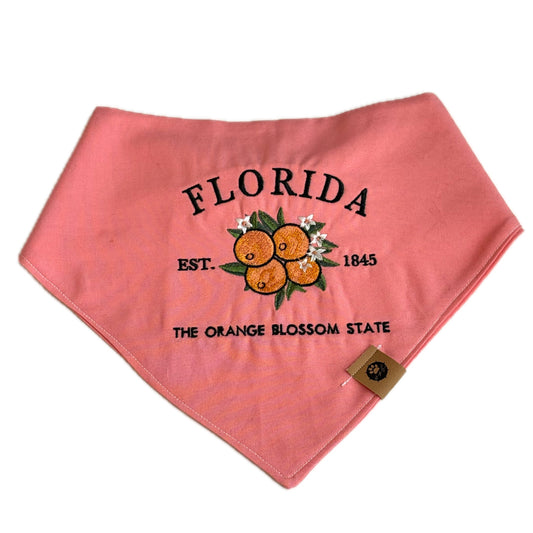 State Flower Custom Embroidered Bandana (read description)