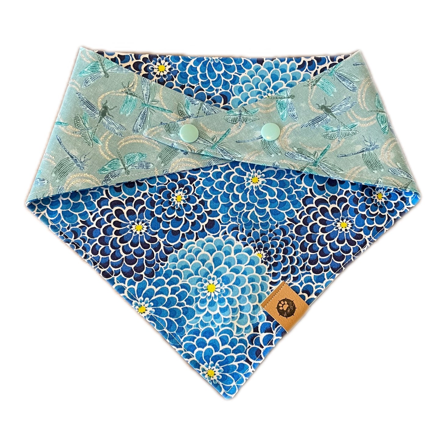 Endless Blues Reversible Bandana