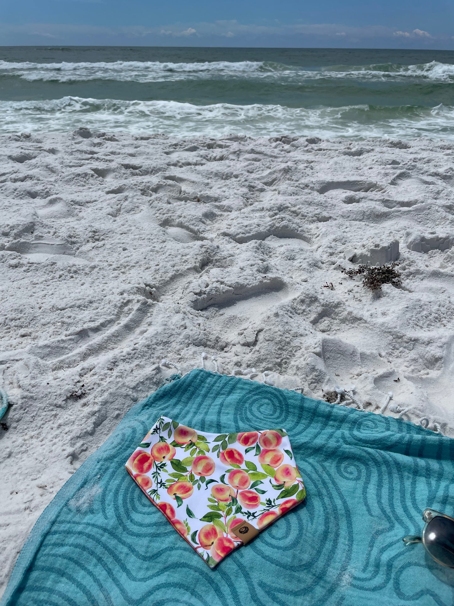 Just Peachy Reversible Adventure Bandana