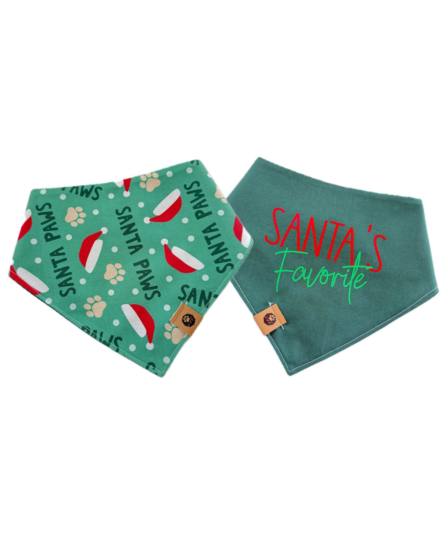 Santa’s Favorite Reversible Custom Bandana