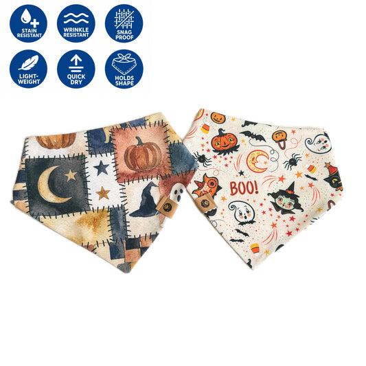 Vintage Halloween Reversible Wanderproof Rugged Bandana