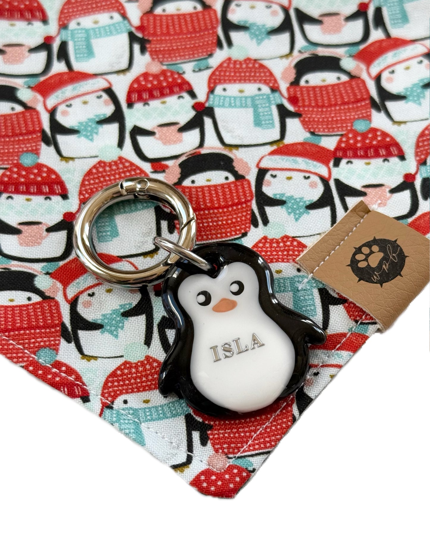 Penguin and Polar Bear Reversible Bandana