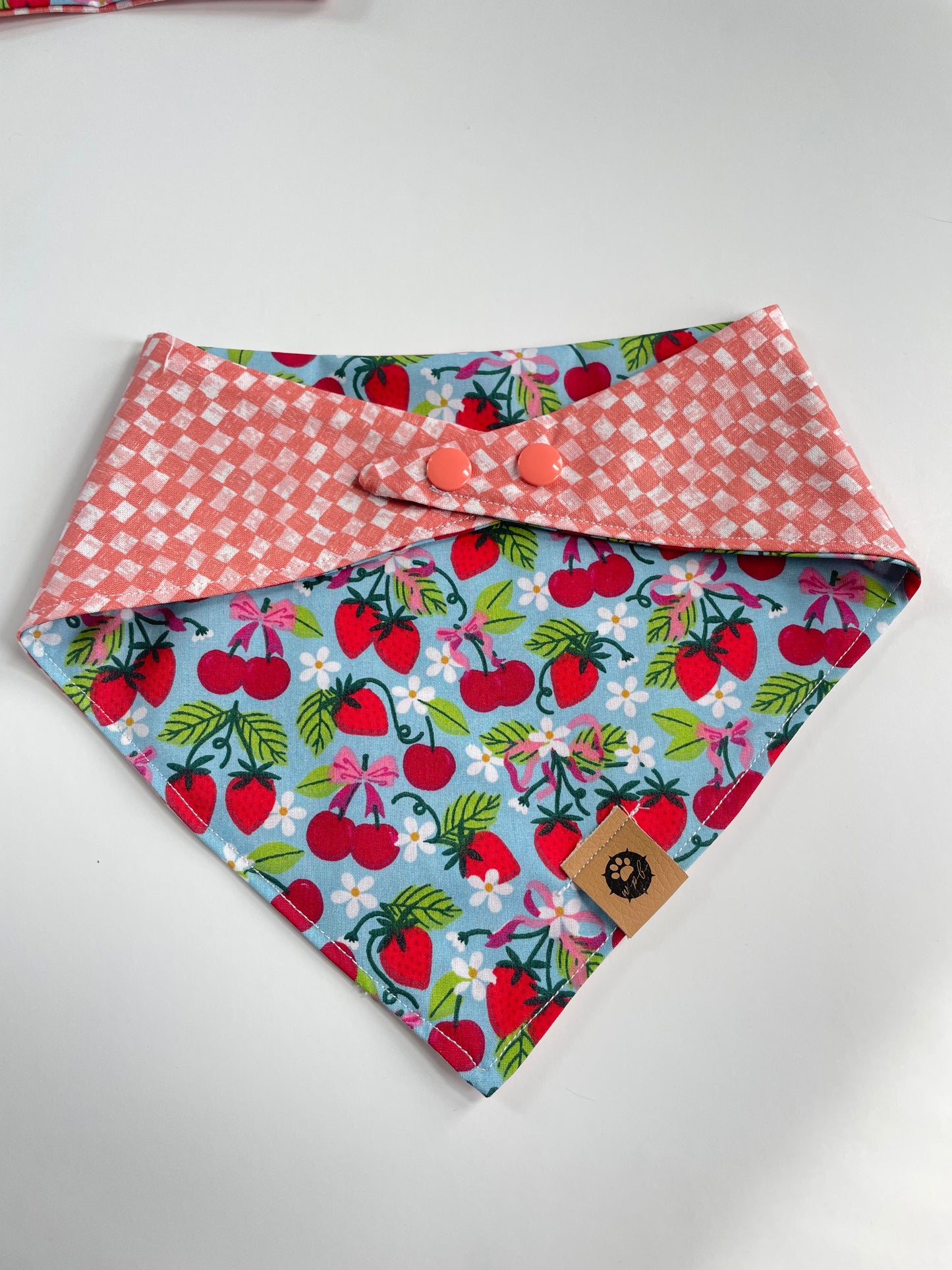 Berry Pretty Reversible Bandana