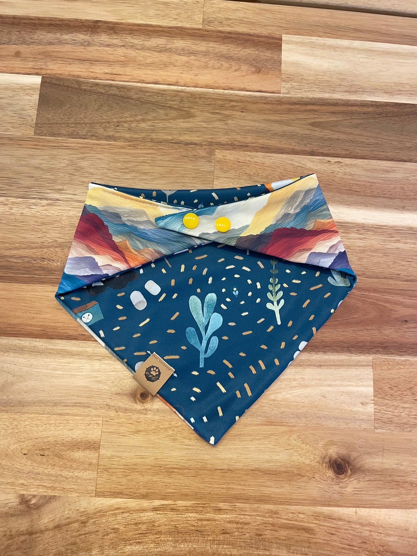 Campfire Sunsets Adventure Reversible Bandana