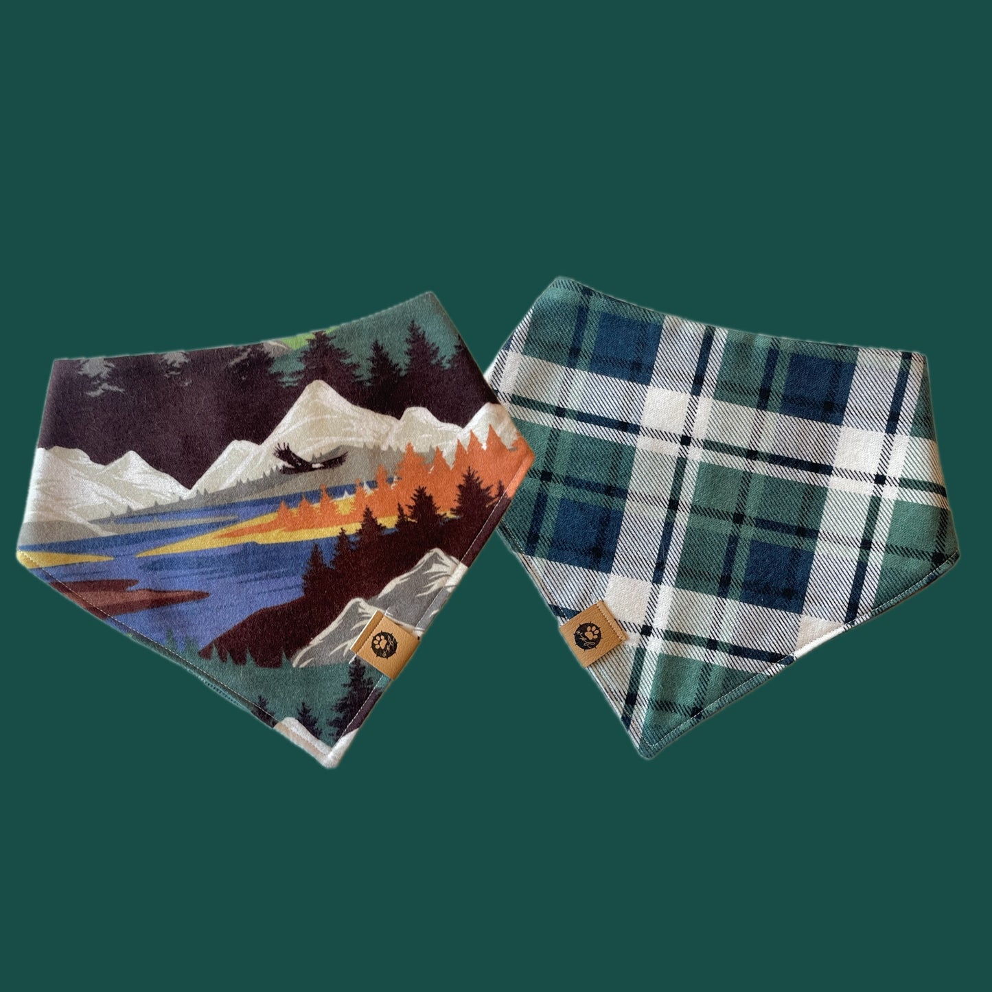 Alpine Spirit Flannel Reversible Bandana