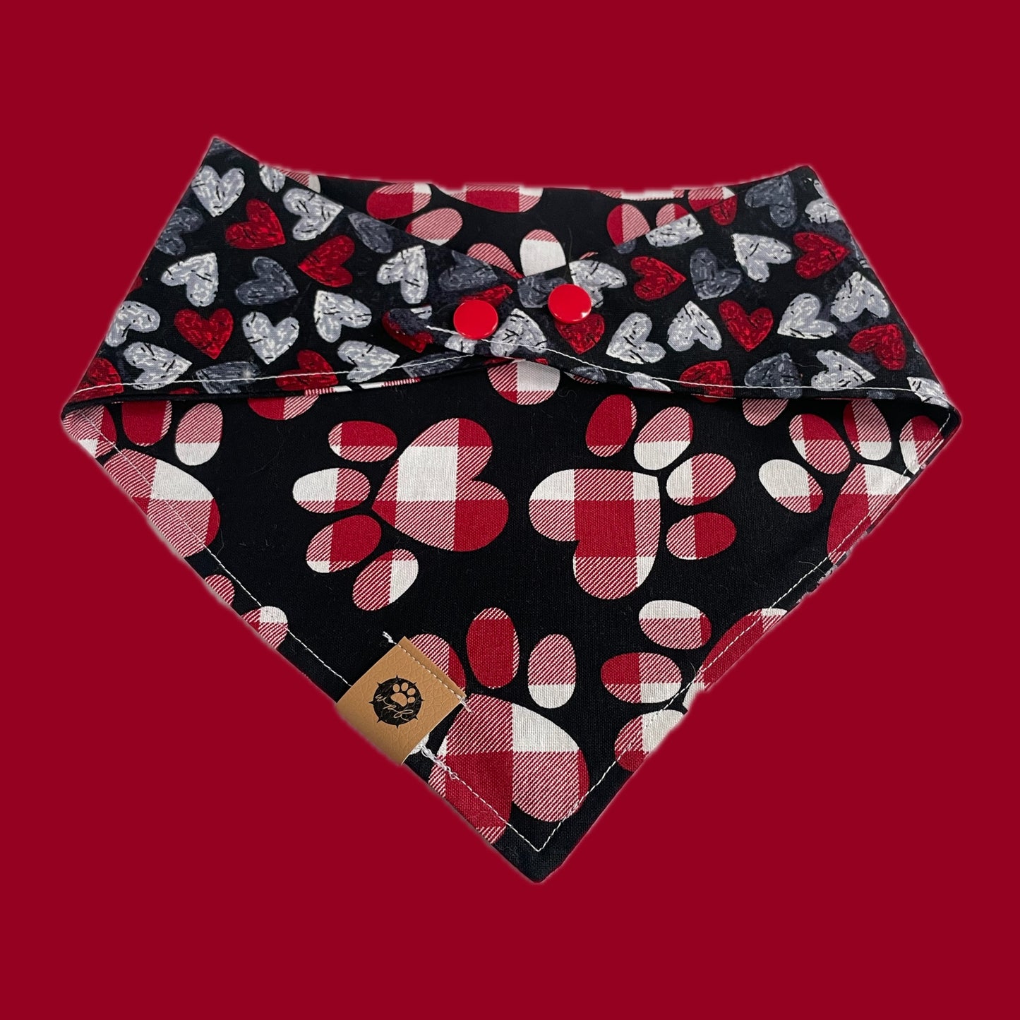 Pawfect Hearts Bandana