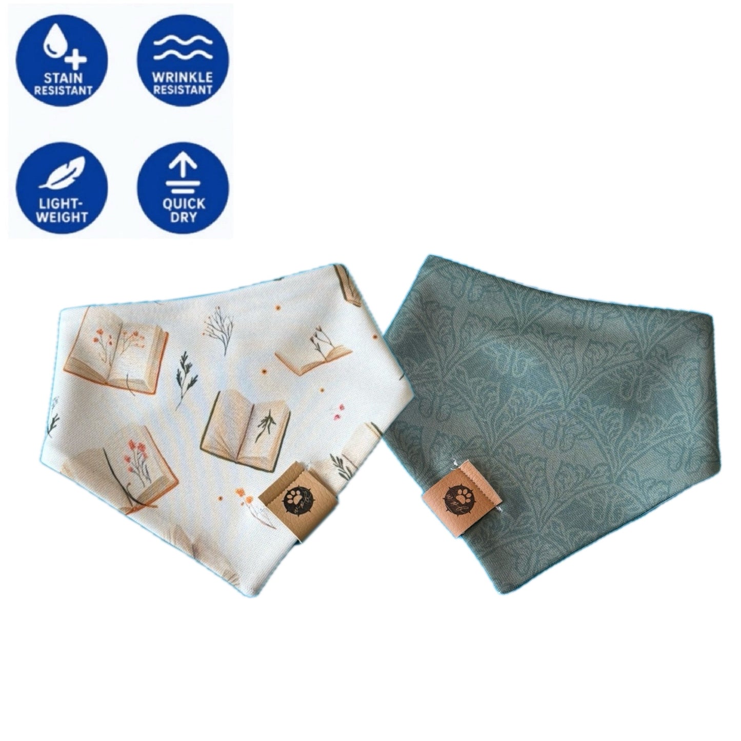 Book Worm Wander Proof Bandana