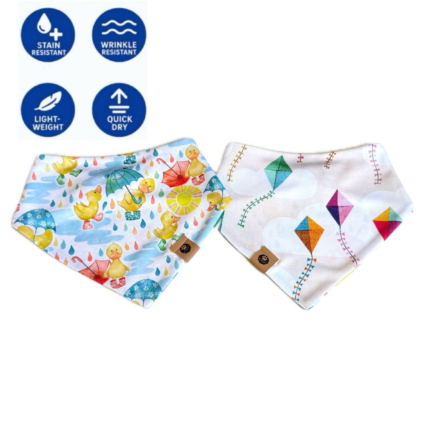 Rainy Day Duckies Wander Proof Bandana