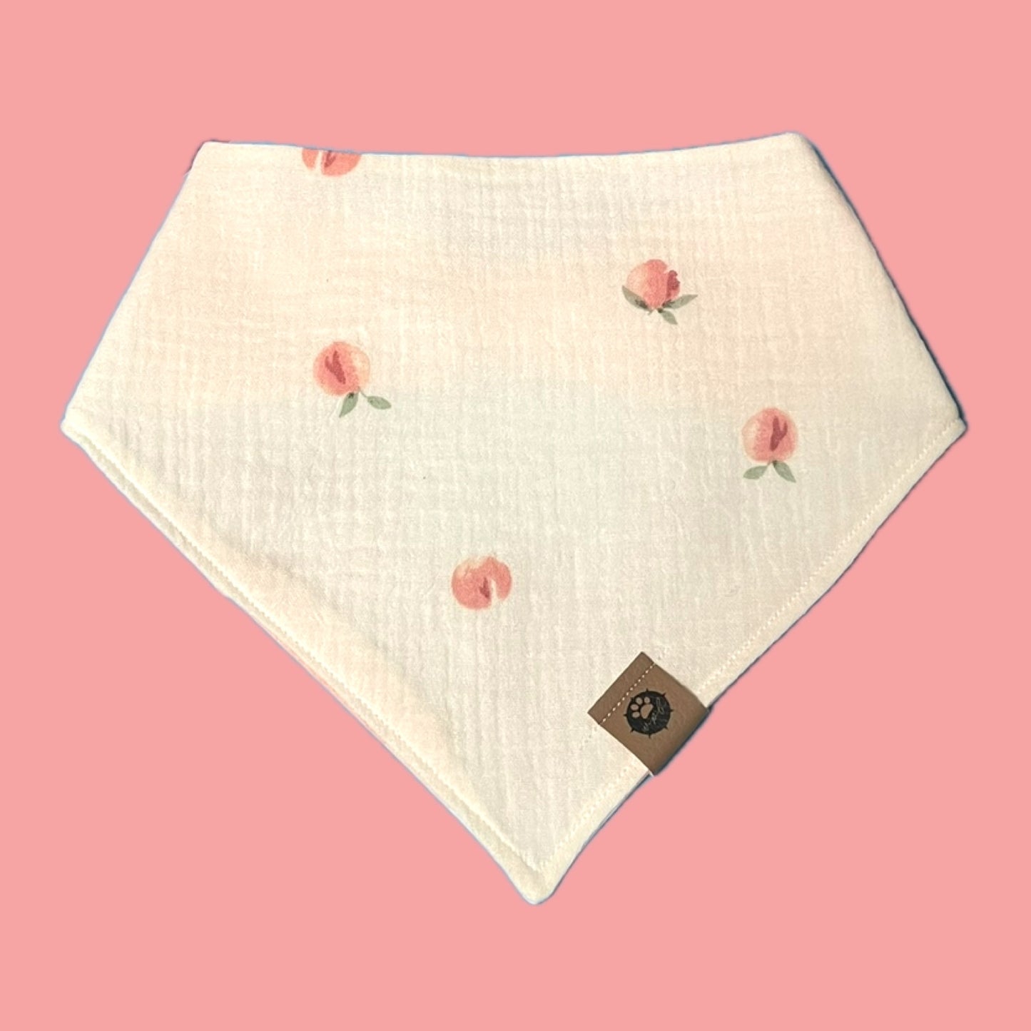 Peaches Reversible Delicate Bandana