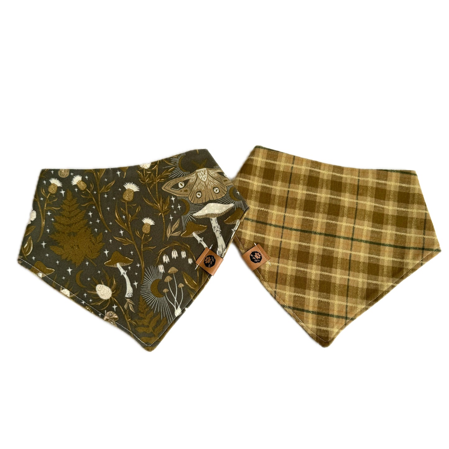 Forest Whimsy Cotton Flannel Bandana